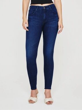 AG Jeans Farrah High Rise Skinny Jeans Dark Wash Women’s Size 31